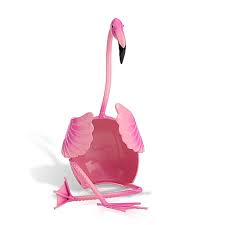 Flamingo Wine Bottle Holder – Elegant & Whimsical Wine Display for Home & Bar