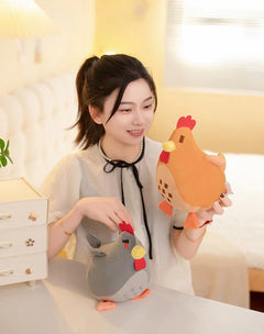 Adorable Hen Plush Toy – Soft Stuffed Chicken & Rooster Plushie, Cute Gift for Kids & Easter