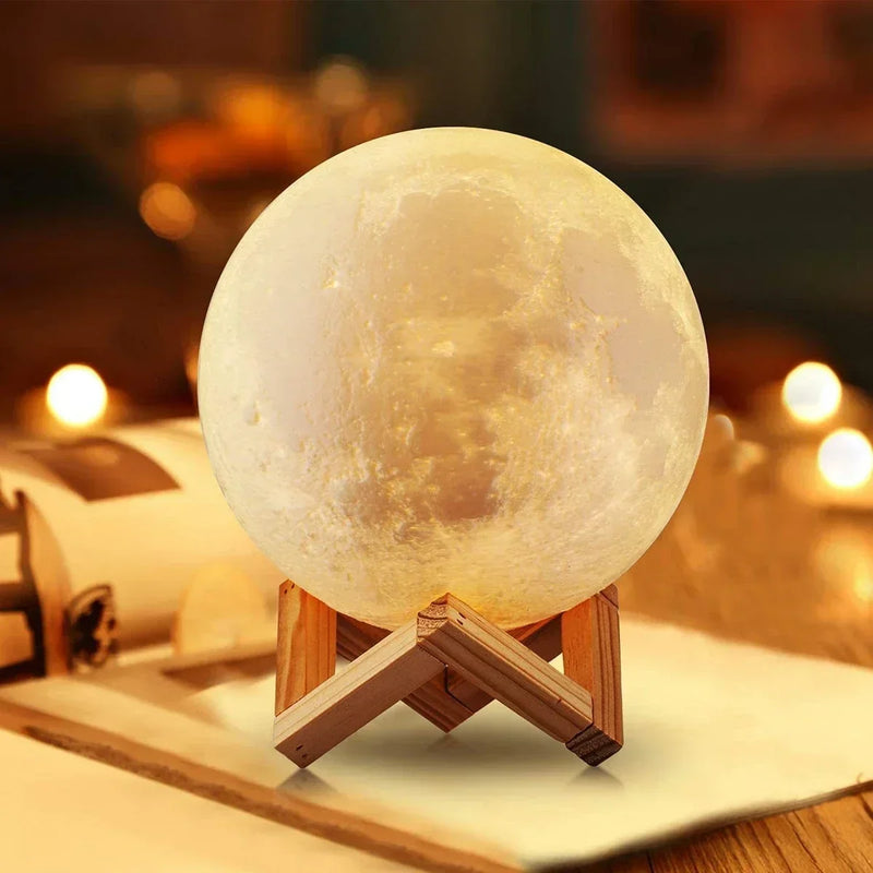 Moon Light Night Lamp – 3D LED Nightlight