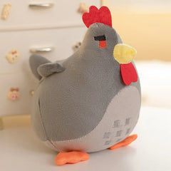 Adorable Hen Plush Toy – Soft Stuffed Chicken & Rooster Plushie, Cute Gift for Kids & Easter