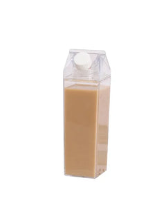 Milk Carton Water Bottle – BPA-Free, Reusable & Portable Juice Bottle