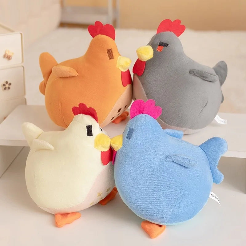 Adorable Hen Plush Toy – Soft Stuffed Chicken & Rooster Plushie, Cute Gift for Kids & Easter