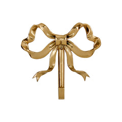 Nordic Retro Brass Bow Wall Hook – Luxury Coat & Clothes Hook for Bedroom, Porch & Bathroom