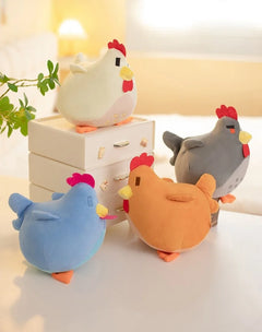 Adorable Hen Plush Toy – Soft Stuffed Chicken & Rooster Plushie, Cute Gift for Kids & Easter