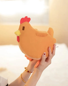 Adorable Hen Plush Toy – Soft Stuffed Chicken & Rooster Plushie, Cute Gift for Kids & Easter