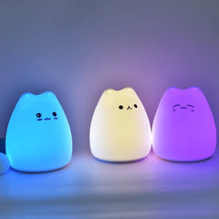 1pc Night Light Cat Lamp