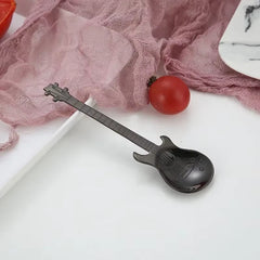 Stainless Steel Guitar-Shaped Coffee & Tea Spoon